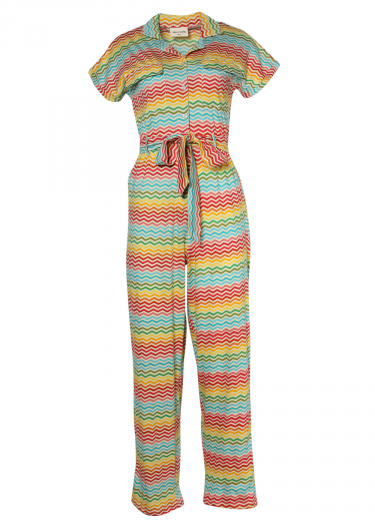 Chevron jumpsuit