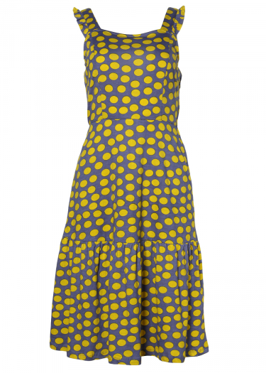 Polka print sundress