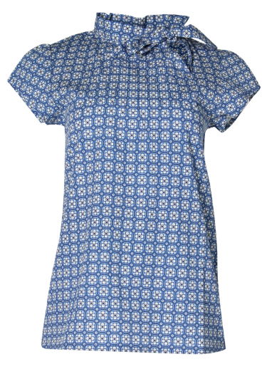 Anna geo pattern blouse