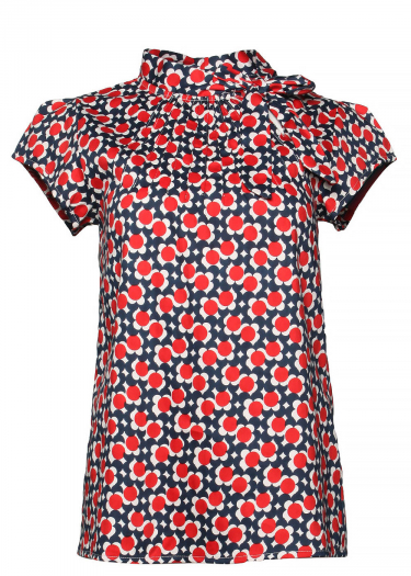 Anna shadow print top