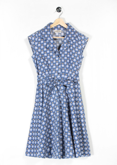 Cd405 Pearl Print Dress