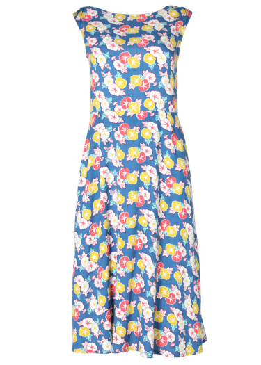 Floral print sundress dress