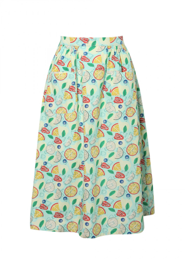 Lemonade print skirt