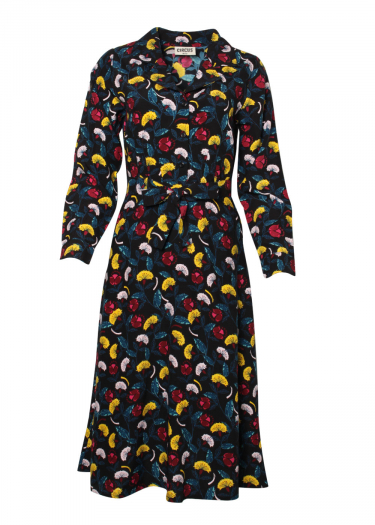 Midi shirt dress