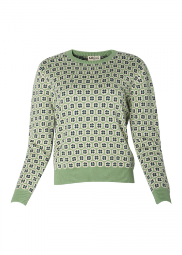 Retro long sleeve jumper