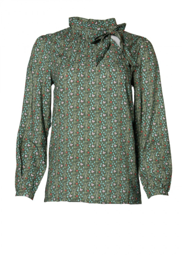 The Anna long sleeve floral Blouse