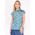 Anna cloud pattern blouse