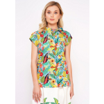 Anna floral pattern blouse